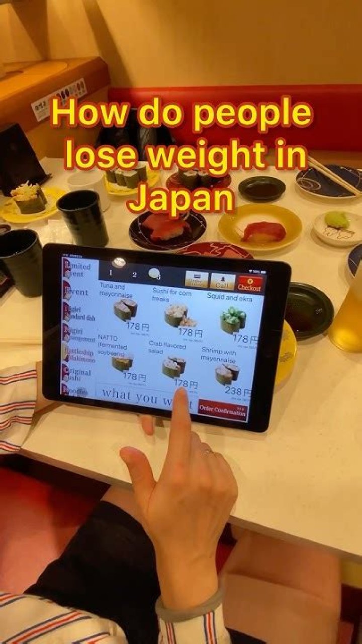 Do people lose weight in Japan?