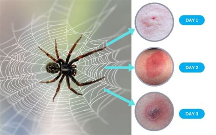 Do spider bites have two dots?