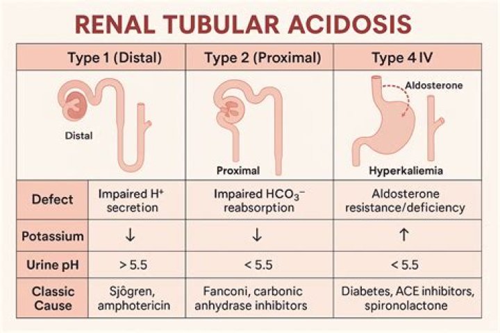 How can renal tubular acidosis be corrected?
