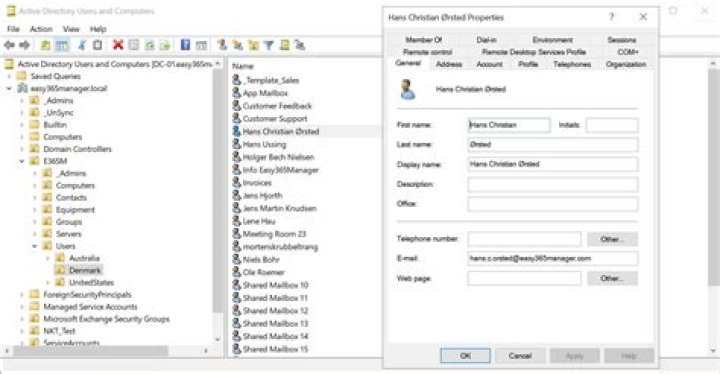 How do I change the service principal name in Active Directory?