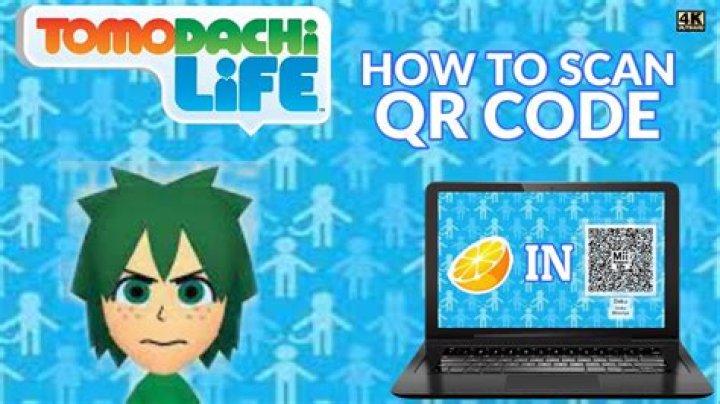 How do you scan a Mii QR code on 3DS?