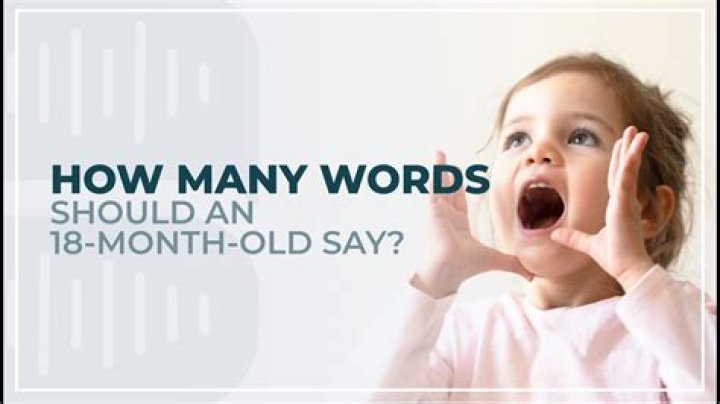 How many words should a 19-month-old be saying?