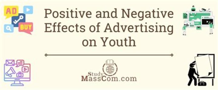 What are the negative effects of advertising on youth?