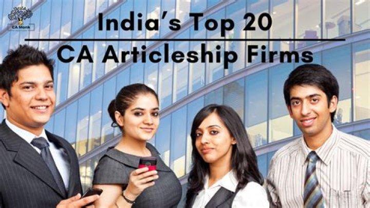 What are the top 20 CA firms in India?