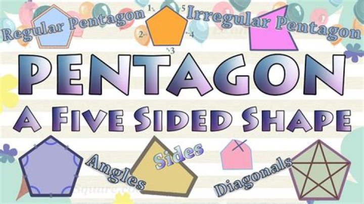 What is a 5 sided uneven shape called?