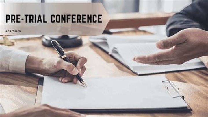 What is a domestic pretrial conference?