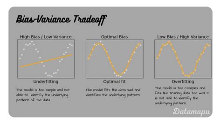 What is overfitting high variance?