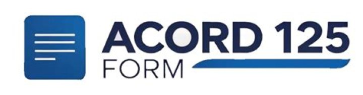 What is the ACORD 125 form?
