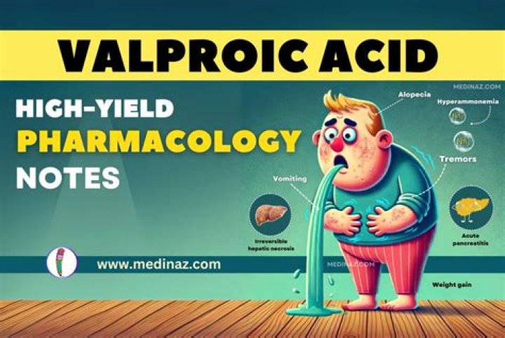 What is the teratogenic effect of valproic acid?