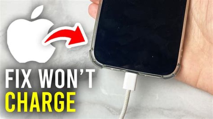 Why is my iPhone 5S not charging when plugged in?